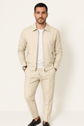 Martin Waffelstrick - Set - Sets - Beige - Müller Mode
